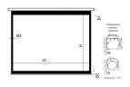 Экран Classic Solution Classic Lyra (16:9) 308x220 (E 300x169/9 MW-M8/W)