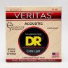 Струны для акустической гитары DR VTA-10 10-48 бронза